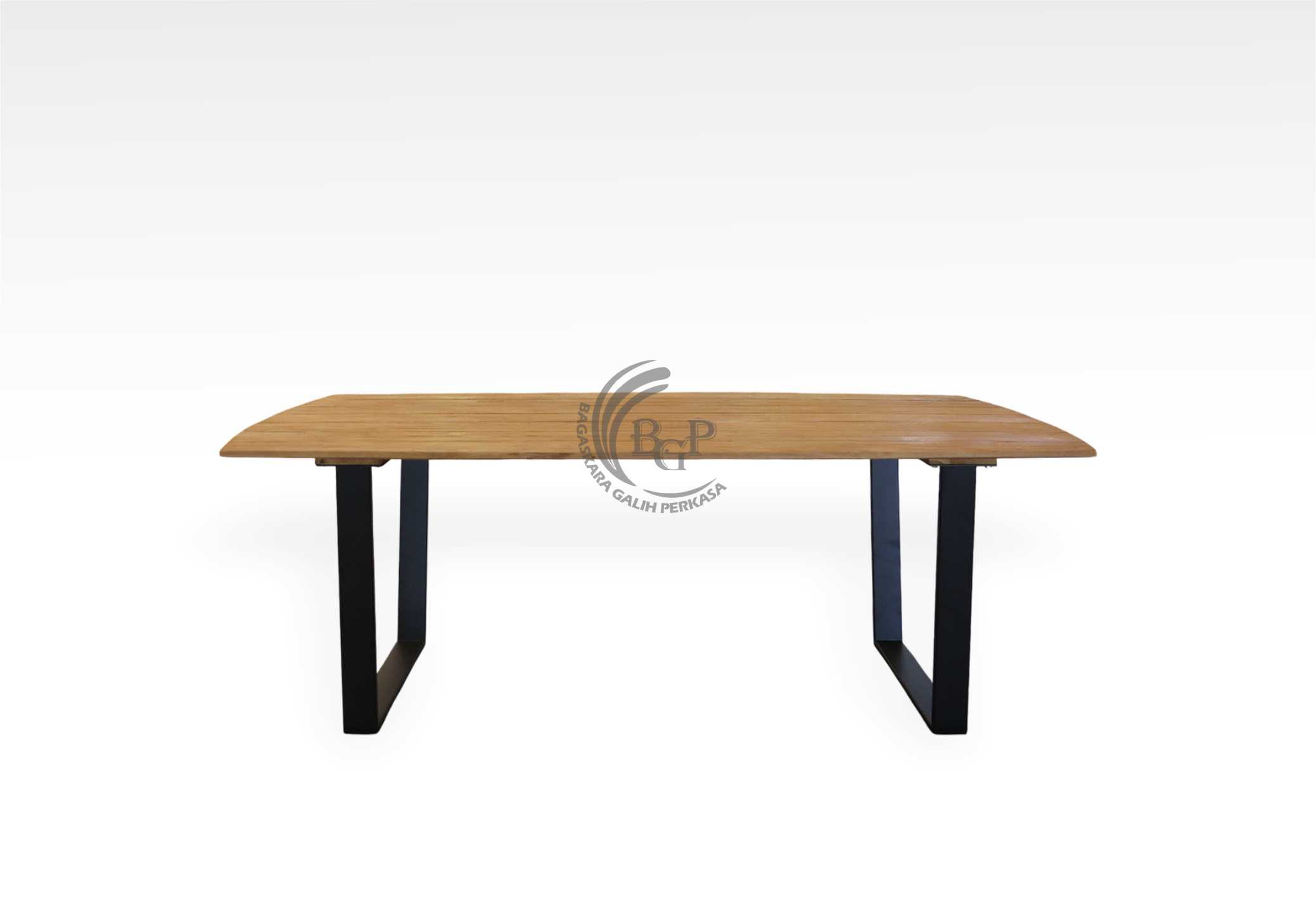 GPT805 Elips Dining Table Slat 200x100 x H.76cm